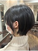 (大人可愛いくびれショートボブ)Hide