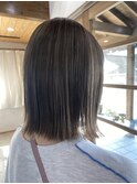 ダブルカラーでショコラグレージュ