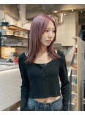 ピンクラベンダー×ミディアムレイヤー