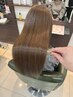 髪質改善メテオカラー＋美髪ヘアエステ【Bコース】※根元染めは￥2200OFF