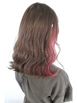 オズ 郡山桑野店(OZ)&nbsp;郡山ブリーチなしダブルカラーベージュカラー髪質改善カラー40代