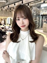 ロンドメリア 天神大名店(Lond Melia) 小顔に見せるヘア/ワンレン/ボブウルフ/ネビージュ/黒髪カタログ