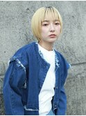 マッシュウルフ　ハイトーンショート