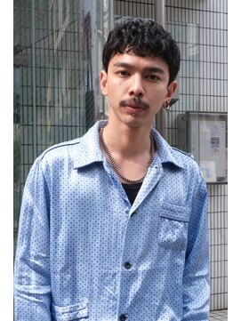 ブークル(boucle) フリンジカット パーマ