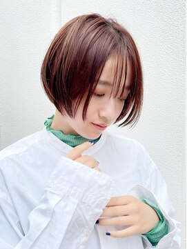 ソト 銀座(soto.) ハイライトカラー/くびれヘア/レイヤーパーマ/ミニボブ[銀座]