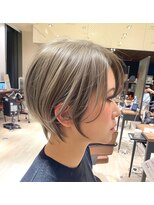 アマトウキョウスマートサロン(AMA TOKYO×Smart Salon)&nbsp;ヘーゼルベージュ　ブリーチなし　ハンサムショート