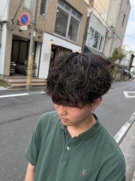 デコヘアーフラッペ(DECO HAIR frappe) 波巻きシャドウパーマ