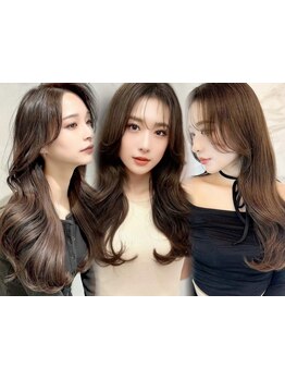 《銀座一丁目駅》憧れの韓国風カールでお出かけ！柔らかな質感に[韓国風コテ巻きヘアセット￥3500][銀座]