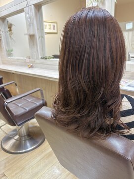 シップス ヘアブース(ship's hair booth) ロングレイヤーゆるカール