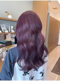 ブリーチ履歴を活かしたラベンダーピンク