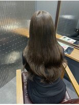 ボアップ 難波店(boappu) #プルエクステ#エクステ#アッシュ系#カラー#ロングヘア