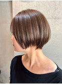 女性らしいショートボブ♪