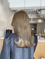 メロウバイケンジ(mellow by KENJE)&nbsp;【ハイライト×オリーブカラー】