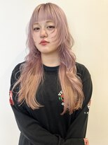 VIAS.【ヴィアス】【12月下旬NEW OPEN(予定)】 【SHOTA】ホワイトピンク×ロングレイヤー