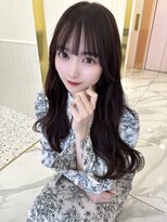 リルミー ミュエナ 大須 矢場町(Lilme myuena) 着物ヘア/ダークアッシュ/ミディアムレイヤーカット/名古屋