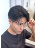 メンズカット+フェザーパーマ/ニュアンスパーマ#港南台#メンズパーマ#メンズ
