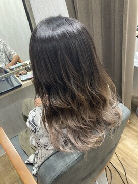 TELA HAIR 石岡店【テーラヘアー】【4月15日NEW OPEN(予定)】 グレージュグラデーション【TELA HAIR 石岡】