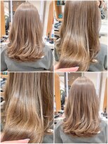 ピークアブー アヴェダ ギンザシックス(PEEK-A-BOO AVEDA GINZASIX)&nbsp;ミルクティーベージュ　ブランド　ケアブリーチラテグレージュ◆