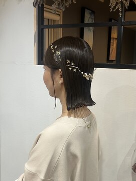 メール(Mer...) ボブ×金箔