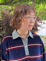 ナック ウメダ(knack UMEDA) くしゅっとウェーブ×ラウンドボブ【阪急梅田】