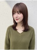 ミディアムレイヤー／顔まわりレイヤー