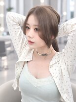 シュガー(Sugar)&nbsp;透明感カラー/ワンホンヘア/韓国ヘア/顔まわり/大阪/梅田