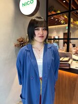 ニコ(NICO) くびれヘアボブレイヤー0830