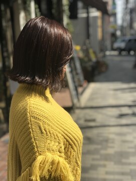 ピークスヘア(peaks hair) 王道切りっぱなしボブ