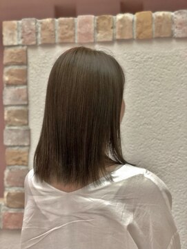 ドゥ スタイル 三国ヶ丘店(Duex Style) 『イルミナカラー』 アッシュグレージュ