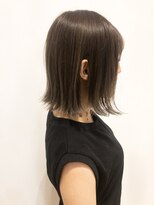 キャパ セントラル 天神 大名店(CAPA central)&nbsp;【CAPA central 宮本まどか】切りっぱなしグレージュハイライト