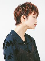 オト(Oto)&nbsp;レッドオレンジのカジュアルショート