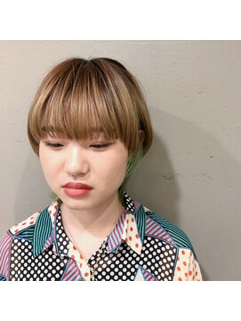 アルマヘアー(Alma hair by murasaki) お洒落なマッシュウルフ