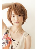 ヘアリゾートエーアイ 北千住店(hair resort Ai)&nbsp;ひし形ショートとハイライト★　【 Ai北千住店】