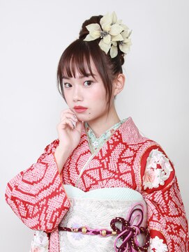 ルージュミュー(ROUGE mieux) 卒業式 振袖ヘアスタイル【茗荷谷駅,茗荷谷】