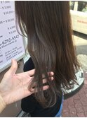 グレージュ_マニッシュショート,ネイビーカラー,フレンチボブ