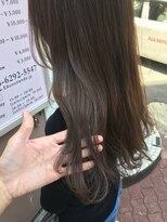 フロート 小阪店(float)&nbsp;グレージュ_マニッシュショート,ネイビーカラー,フレンチボブ