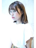 ブーケ(BOUQUET) ボブ外ハネBOUQUET外苑前オルチャンストレート