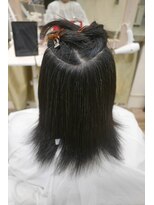 レスキューヘア 首里坂下店&nbsp;【縮毛矯正専門店】施術後：ハチ上（B様）