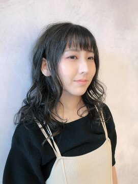 デプス デザイン プロダクツ Depth Design Products ルーズパーマ×アッシュグレージュ