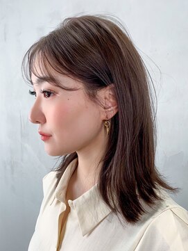 アイティー バイ アルバム 浦和店(IT by ALBUM) ベージュミディ_セシルカットココアブラウン_ba297722