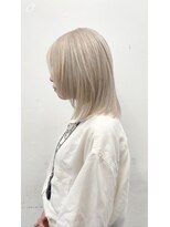 コード(KORD) 【GUEST_STYLE】White Blond   #ケアブリーチ#ホワイトアッシュ