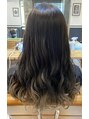 アグ ヘアー ローグ 四条烏丸店(Agu hair rogue)&nbsp;ブリーチ1回してグレイ感を出しながらナチュラルな仕上がりに！