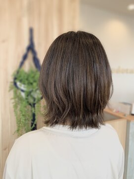 アドラーブル 万代店 (adorable) 20代30代★スタイリング簡単♪イルミナ透明感ブラウン