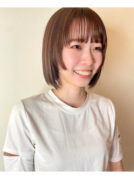 トップヘアー スパアンドリラクゼーション 安城(spa&relaxation) 大人春夏ナチュラルボブ