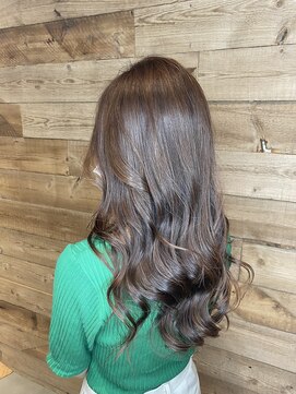 ベイショア(Bay Shore NY) ニュアンスカラー/レイヤーロング/グレージュカラー