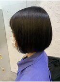 コンパクトボブ/ショート/ハイドインナーカラー