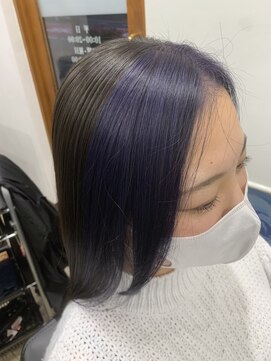 ストーンオーシャン(Stone Ocean) フェイスフレーミング/濃いめラベンダー