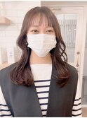 韓国前髪顔周り×美髪レイヤー[横浜/縮毛矯正/前髪縮毛矯正]