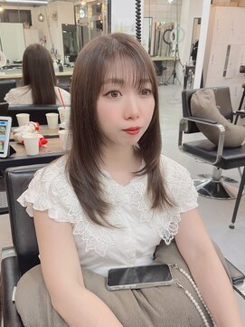 サイ(sai x) 【沼畑】ストレートヘアで自然な可愛さ  立川/髪質改善