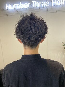 ナンバースリー 溝の口店(Number Three) マッシュパーマ